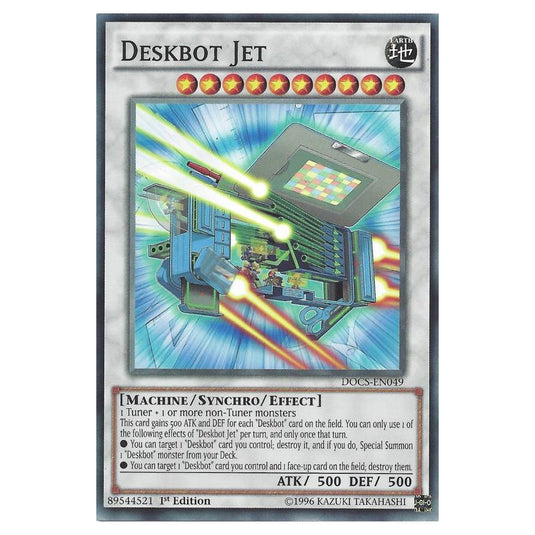 Yu-Gi-Oh! - Dimension of Chaos - Deskbot Jet (Common) DOCS-EN049