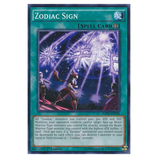 Yu-Gi-Oh! - Raging Tempest - Zodiac Sign (Common) RATE-EN058