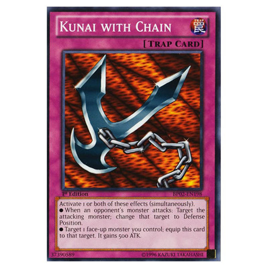 Yu-Gi-Oh! - Battle Pack 2 - War of the Giants - Kunai with Chain (Common) BP02-EN198