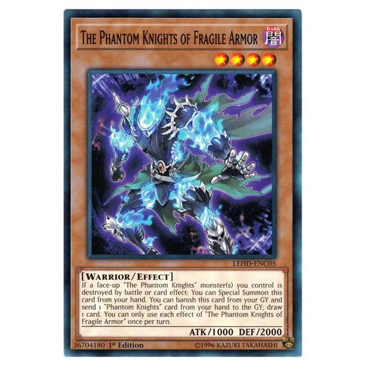 Yu-Gi-Oh! - Legendary Hero Decks - The Phantom Knights of Fragile Armor (Common) LEHD-ENC05