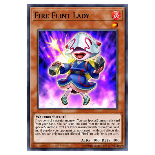 Yu-Gi-Oh! - OTS Tournament Pack 24 - Fire Flint Lady (Common) OP24-EN019