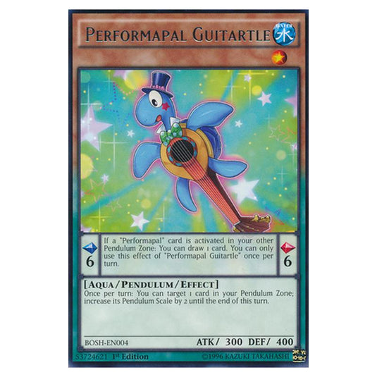 Yu-Gi-Oh! - Breakers of Shadow - Performapal Guitartle (Rare) BOSH-EN004