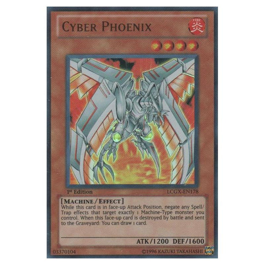 Yu-Gi-Oh! - Legendary Collection 2 - The Duel Academy Years Mega Pack - Cyber Phoenix (Ultra Rare) LCGX-EN178