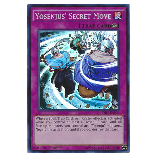 Yu-Gi-Oh! - The Secret Forces - Yosenjus' Secret Move (Super Rare) THSF-EN009