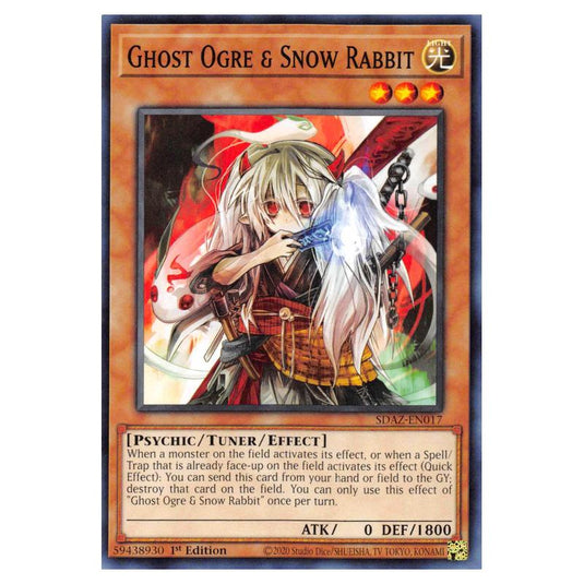 Yu-Gi-Oh! - Structure Deck - Albaz Strike - Ghost Ogre & Snow Rabbit (Common) SDAZ-EN017