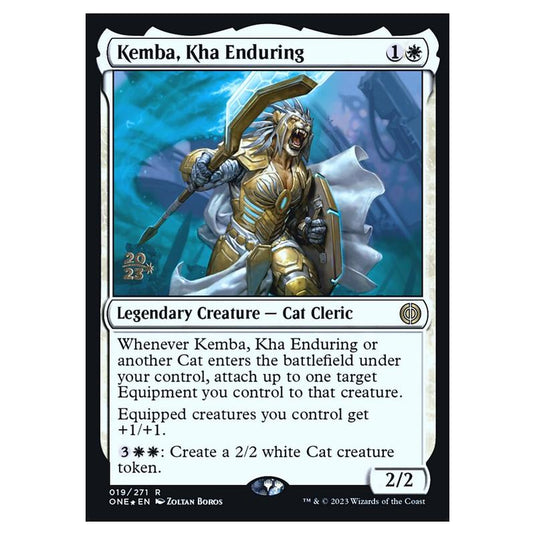 Magic The Gathering - Phyrexia: All Will Be One Promos - Kemba, Kha Enduring - 19s (Foil)