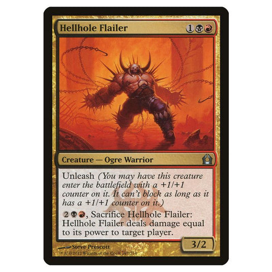 Magic The Gathering - Return To Ravnica - Hellhole Flailer - 167/274 (Foil)