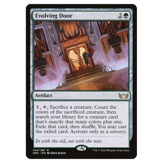 Magic the Gathering - Streets of New Capenna - Evolving Door - 144/281 (Stamped)