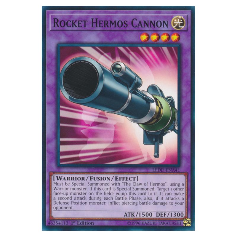 Yu-Gi-Oh! - Legendary Dragon Decks - Rocket Hermos Cannon (Common) LED Yu-Gi-Oh! - Legendary Dragon Decks - Rocket Hermos Cannon (Common) LED