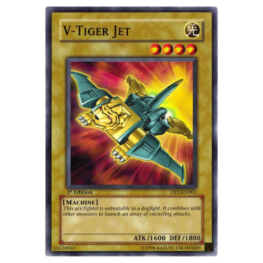 Yu-Gi-Oh! - Duelist Pack - Chazz Princeton - V-Tiger Jet (Common) DP2-EN001