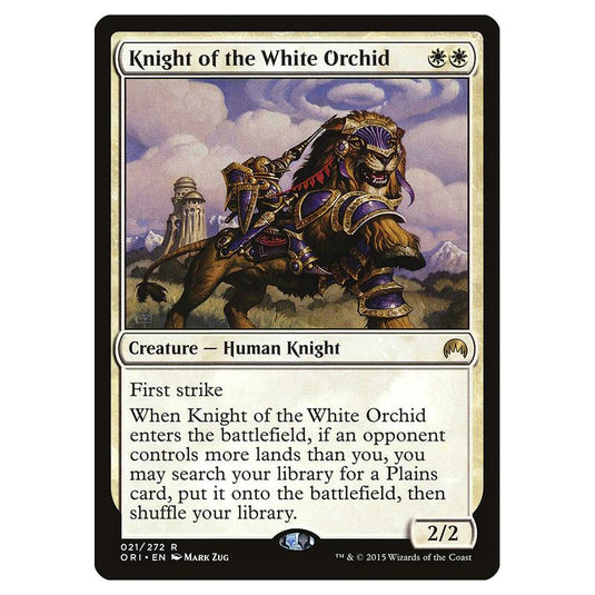 Magic The Gathering - Magic Origins - Knight Of The White Orchid - 21/272 (Foil)