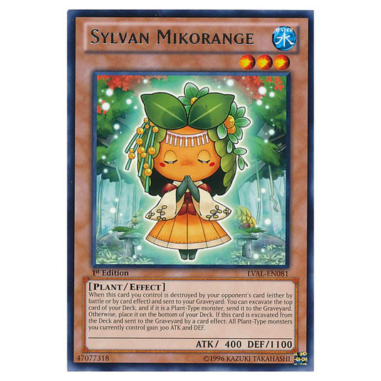 Yu-Gi-Oh! - Legacy of the Valiant - Sylvan Mikorange (Rare) LVAL-EN081