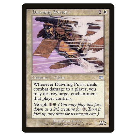 Magic The Gathering - Onslaught - Dawning Purist - 22/350 (Foil)
