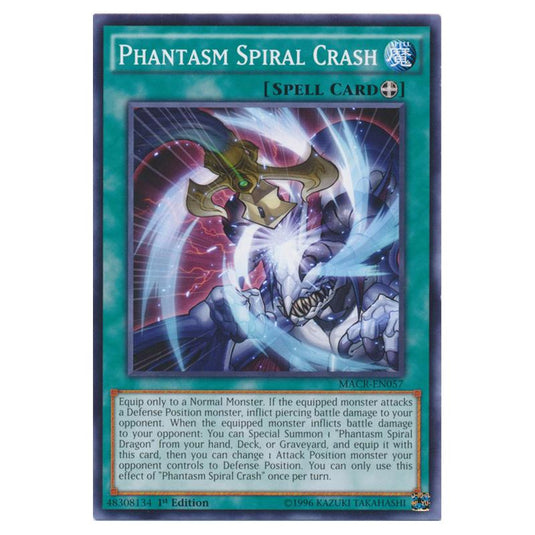 Yu-Gi-Oh! - Maximum Crisis - Phantasm Spiral Crash (Common) MACR-EN057