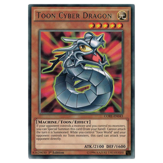Yu-Gi-Oh! - Clash of Rebellions - Toon Cyber Dragon (Rare) CORE-EN043