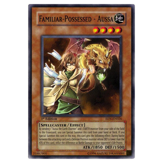 Yu-Gi-Oh! - Elemental Energy - Familiar-Possessed - Aussa (Common) EEN-EN026