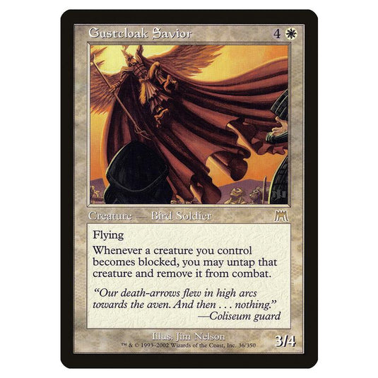 Magic The Gathering - Onslaught - Gustcloak Savior - 36/350