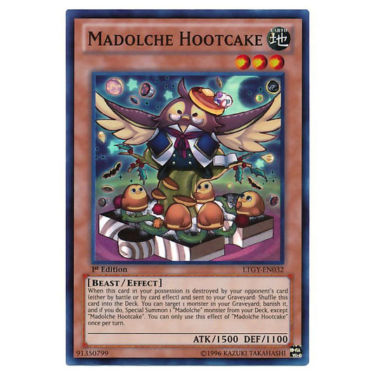 Yu-Gi-Oh! - Lord of the Tachyon Galaxy - Madolche Hootcake (Super Rare) LTGY-EN032