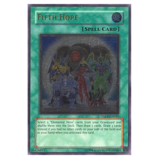 Yu-Gi-Oh! - Tactical Evolution - Fifth Hope (Ultimate Rare) TAEV-EN045
