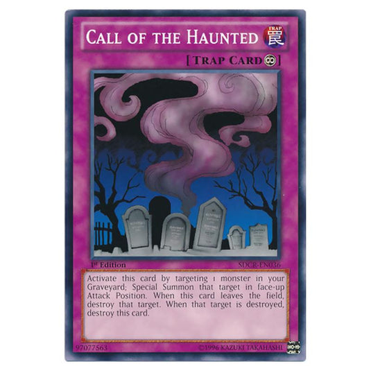 Yu-Gi-Oh! - Cyber Dragon Revolution Structure Deck - Call of the Haunted (Common) SDCR-EN036