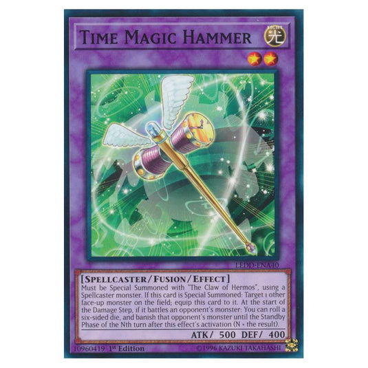 Yu-Gi-Oh! - Legendary Dragon Decks - Time Magic Hammer (Common) LEDD-ENA40