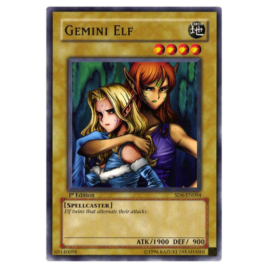 Yu-Gi-Oh! - Structure Deck - Spellcaster's Judgment - Gemini Elf (Common) SD6-EN004