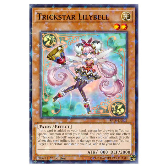 Yu-Gi-Oh! - Star Pack VRAINS - Trickstar Lilybell (Starfoil Rare) SP18-EN021