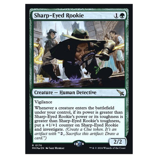 Magic The Gathering - Murders At Karlov Manor Promos - Sharp-eyed Rookie - 176s (Foil)