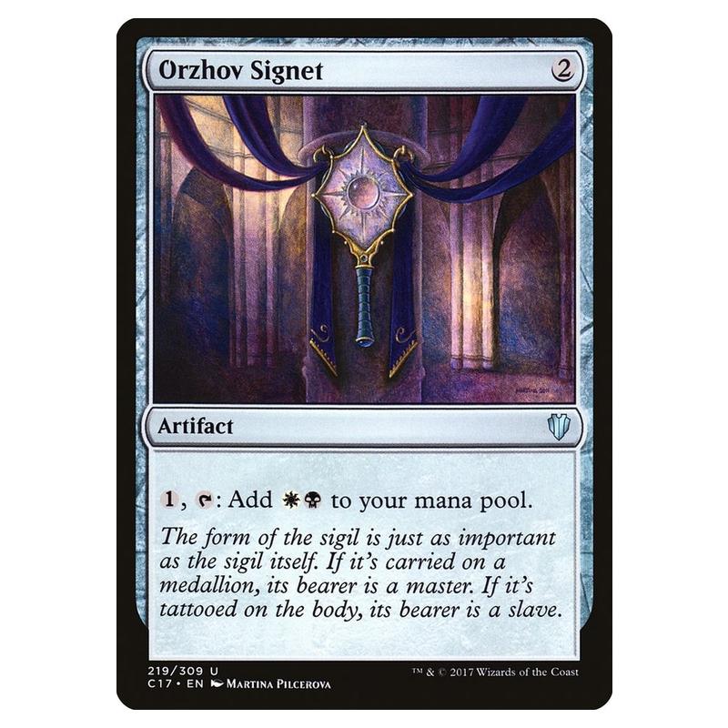 Magic The Gathering - Commander 2017 - Orzhov Signet