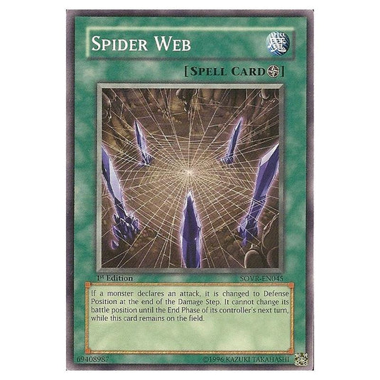 Yu-Gi-Oh! - Stardust Overdrive - Spider Web (Common) SOVR-EN045