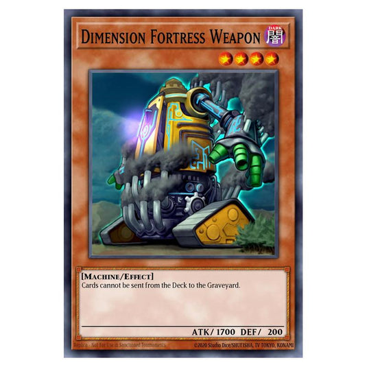 Yu-Gi-Oh! - OTS Tournament Pack 13 - Dimension Fortress Weapon (Common) OP13-EN015