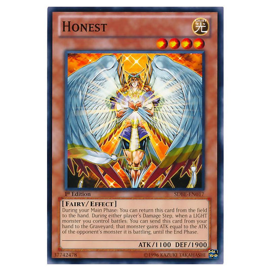 Yu-Gi-Oh! - Saga of Blue-Eyes White Dragon Structure Deck - Honest (Common) SDBE-EN017