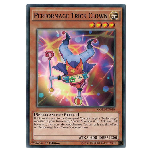 Yu-Gi-Oh! - Clash of Rebellions - Performage Trick Clown (Common) CORE-EN018