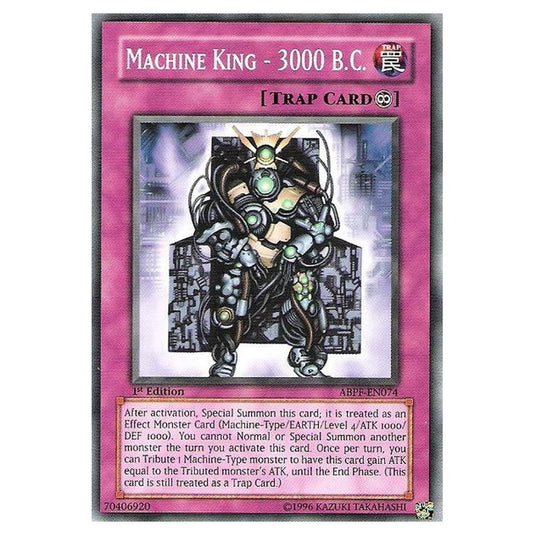 Yu-Gi-Oh! - Absolute Powerforce - Machine King - 3000 B.C. (Common) ABPF-EN074