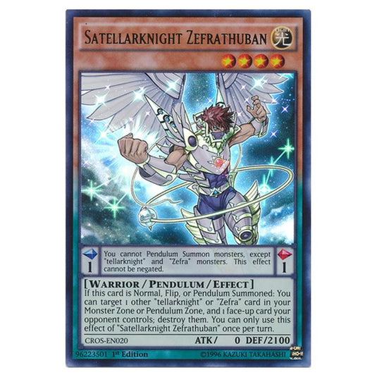 Yu-Gi-Oh! - Crossed Souls - Satellarknight Zefrathuban (Ultra Rare) CROS-EN020