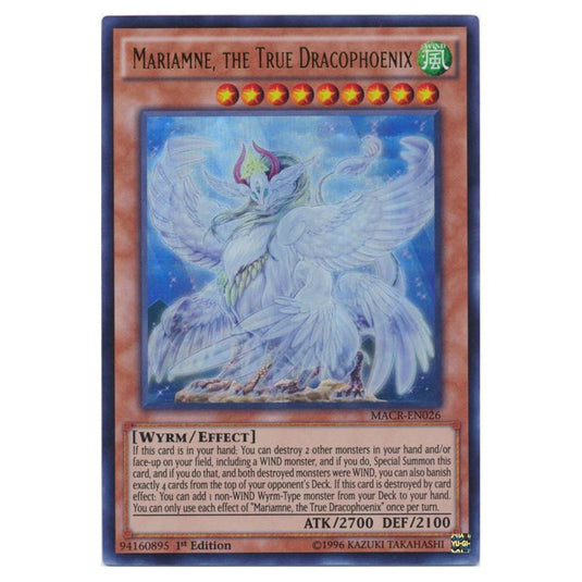 Yu-Gi-Oh! - Maximum Crisis - Mariamne, the True Dracophoenix (Ultra Rare) MACR-EN026