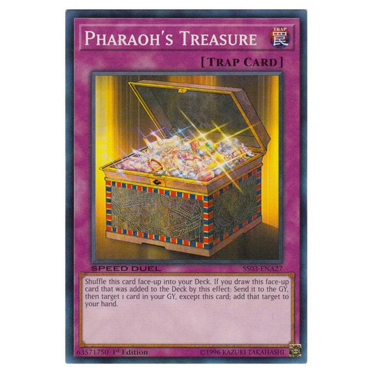 Yu-Gi-Oh! - Speed Duel Starter Decks - Ultimate Predators - Pharaoh\'s Treasure (Common) SS03-ENA27