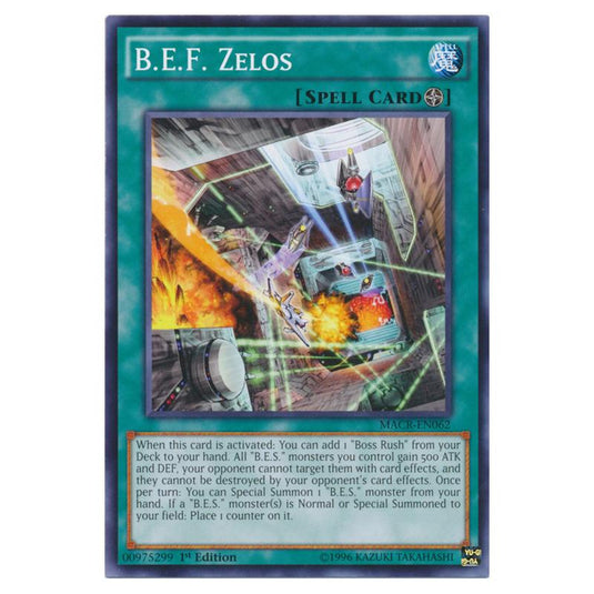 Yu-Gi-Oh! - Maximum Crisis - B.E.F. Zelos (Common) MACR-EN062