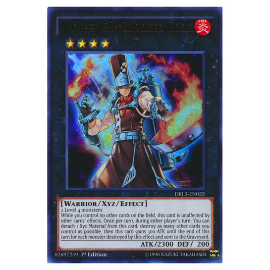 Yu-Gi-Oh! - Dragons of Legend - Unleashed - Number 59: Crooked Cook (Ultra Rare) DRL3-EN025