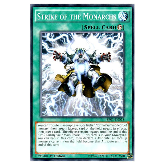 Yu-Gi-Oh! - Emperor of Darkness Structure Deck - Strike of the Monarchs (Common) SR01-EN028