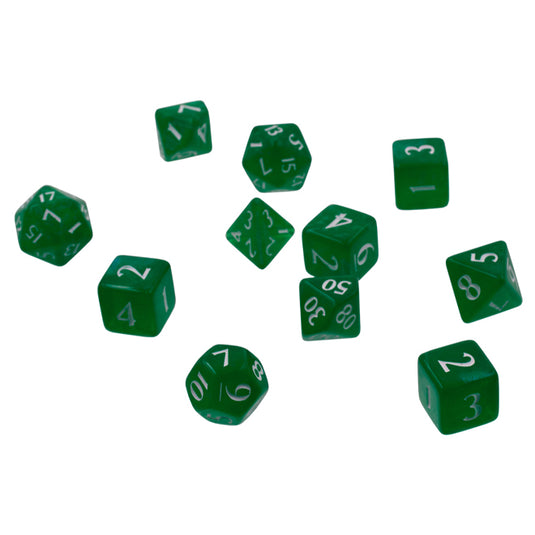 Ultra Pro - Eclipse 11 Dice Set - Forest Green