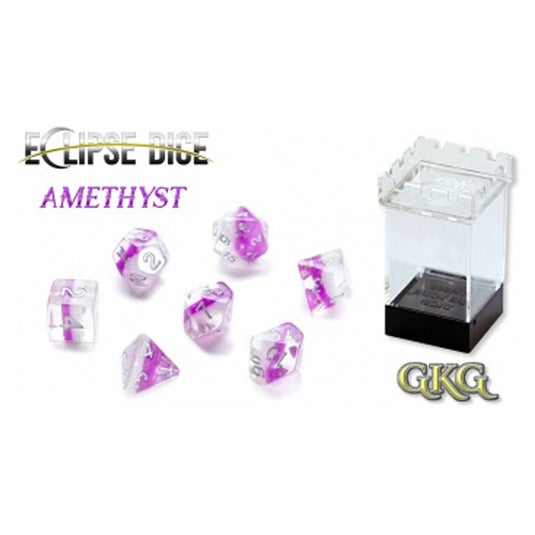 Eclipse Dice - Cyanethyst - Dice Set