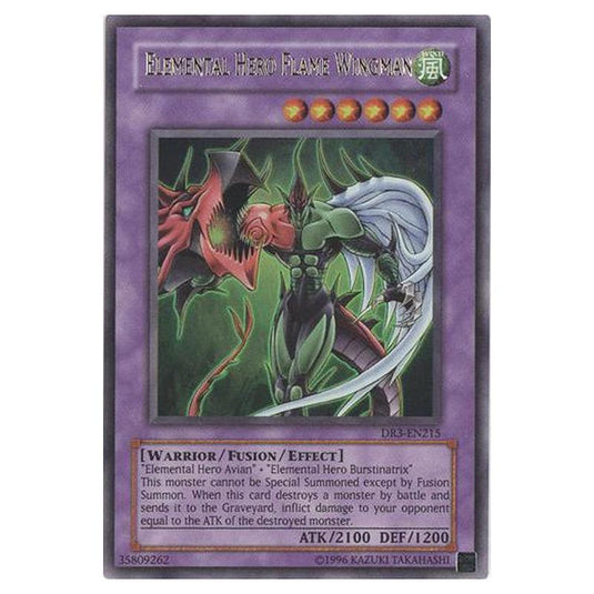 Yu-Gi-Oh! - Dark Revelation Volume 3 - Elemental HERO Flame Wingman (Ultra Rare) DR3-EN215
