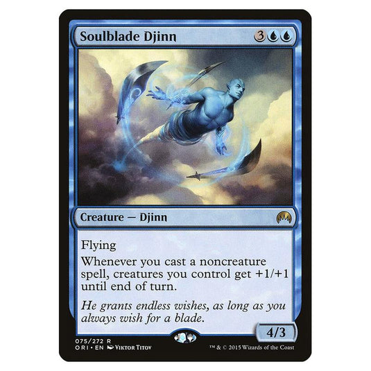 Magic The Gathering - Magic Origins - Soulblade Djinn - 75/272