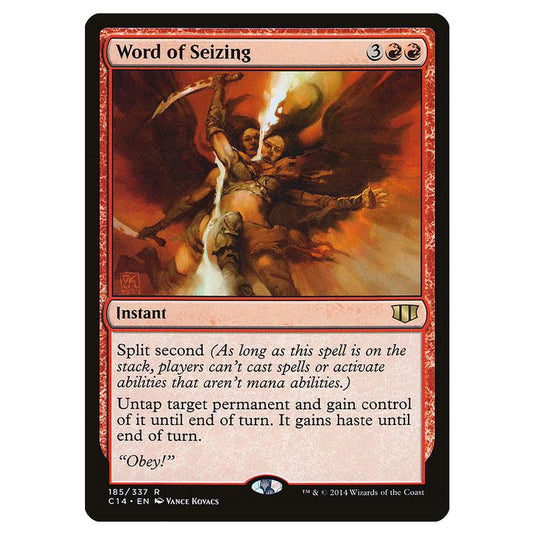 Magic The Gathering - Commander 2014 - Word Of Seizing - 185