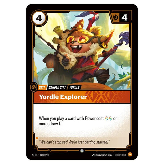 Riftbound: League of Legends TCG - Spiritforged - Yordle Explorer - 100/221