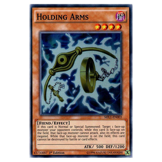 Yu-Gi-Oh! - Millennium Pack - Holding Arms (Super Rare) MIL1-EN003
