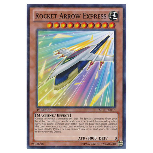 Yu-Gi-Oh! - Star Pack 2014 - Rocket Arrow Express (Starfoil Rare) SP14-EN015