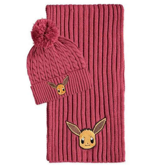 Pokemon - Eevee Giftset (Beanie & Scarf)