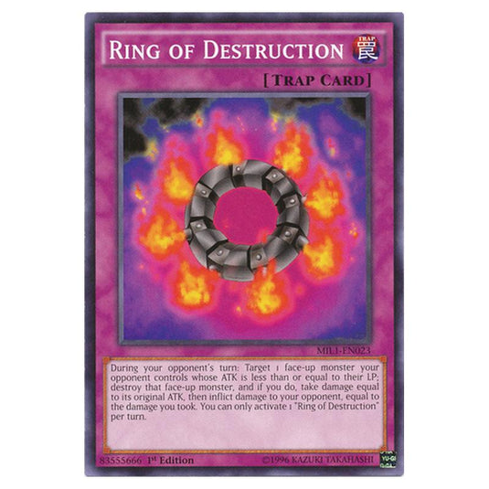 Yu-Gi-Oh! - Millennium Pack - Ring of Destruction (Common) MIL1-EN023